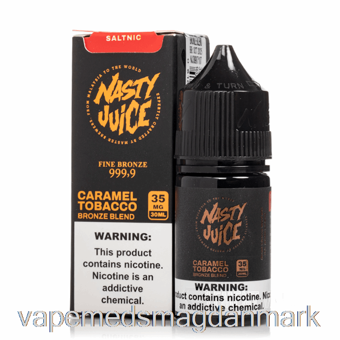 Vape Med Smag Bronze Blanding - Nasty Salt - 30ml 35mg